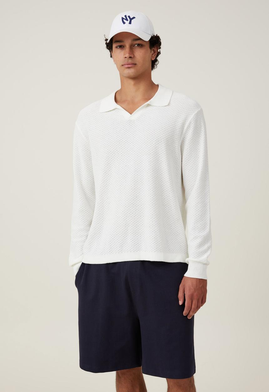 Cotton On - Oversized fleece short - true navy