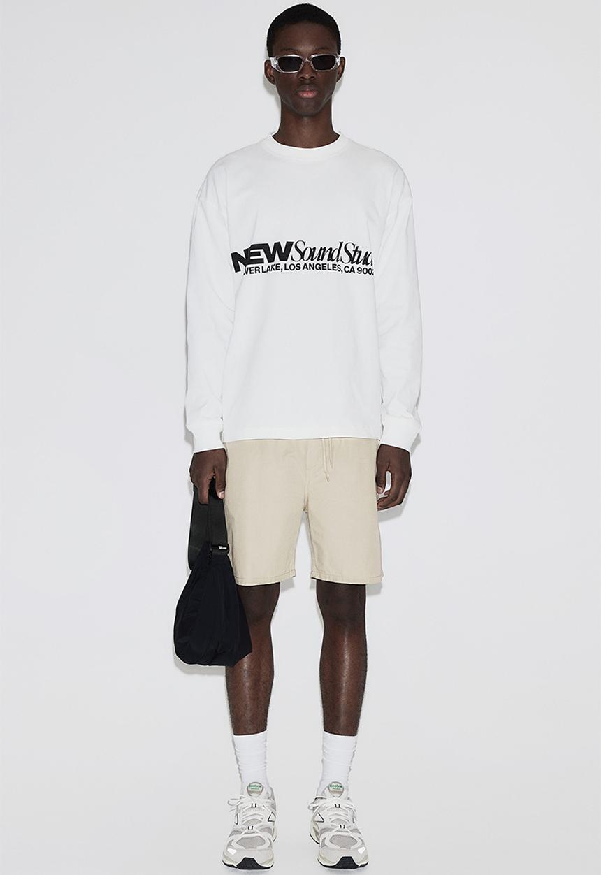 H&M - Regular fit cotton shorts - beige