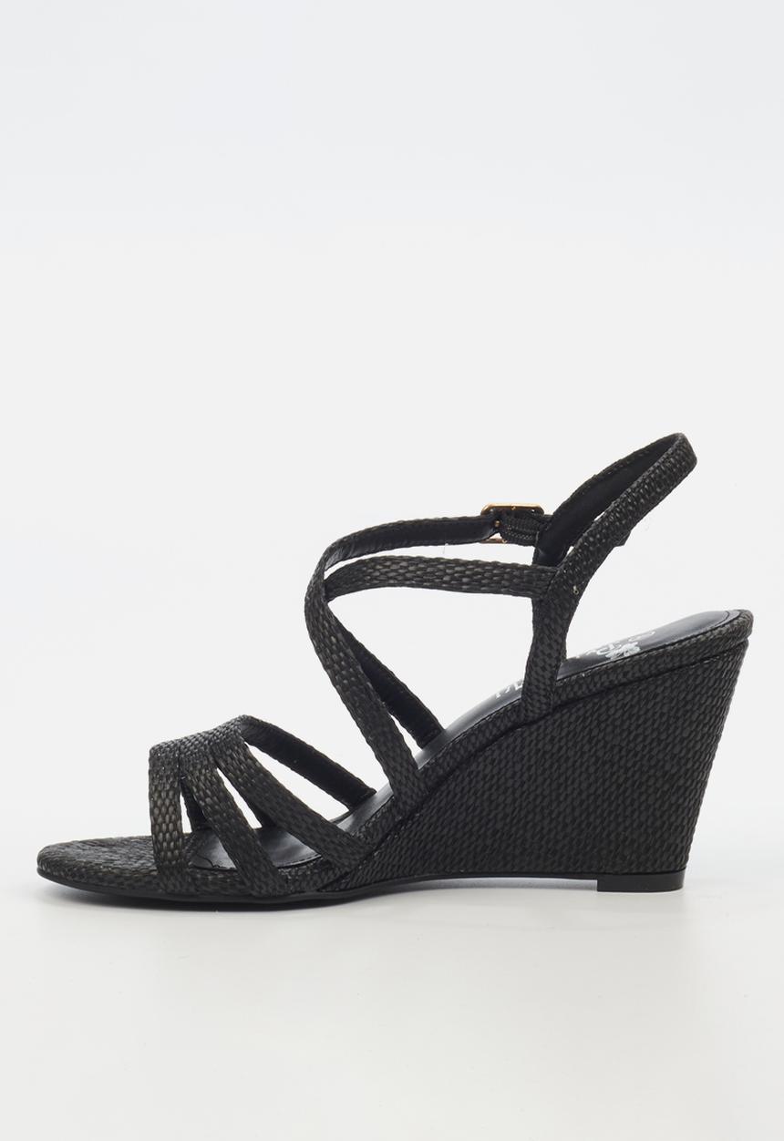 Butterfly Feet - Benita 1 wedge - black