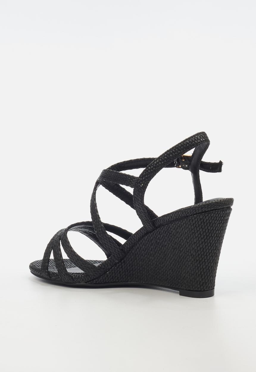 Butterfly Feet - Benita 1 wedge - black