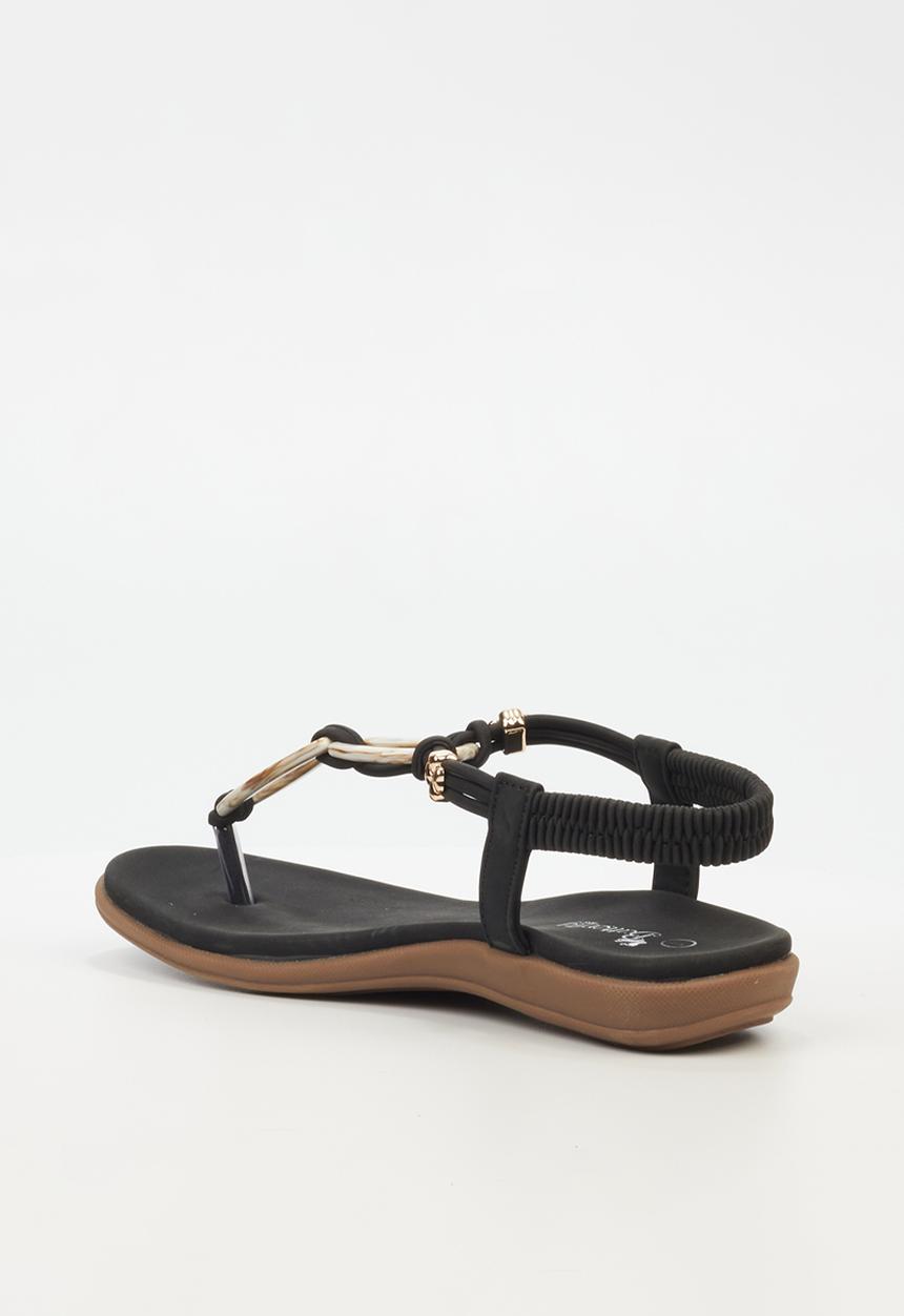 Butterfly Feet - Geri 1 thong - black