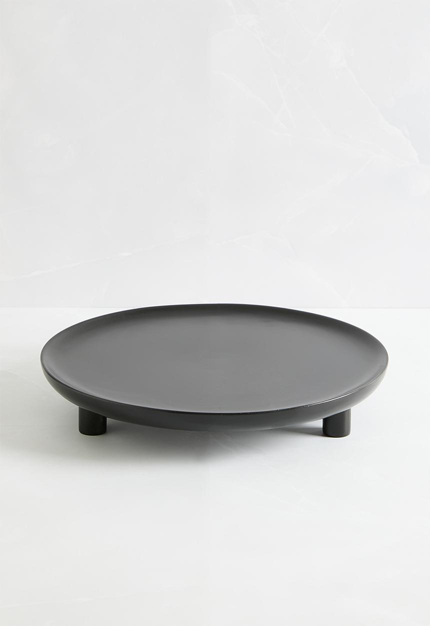 Sixth Floor - Wooden Standing Tray - Black