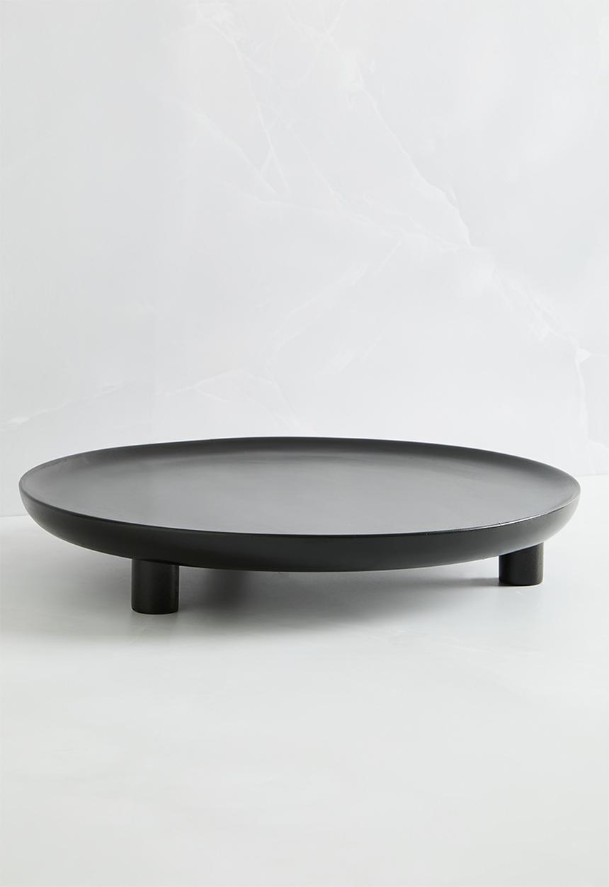 Sixth Floor - Wooden Standing Tray - Black