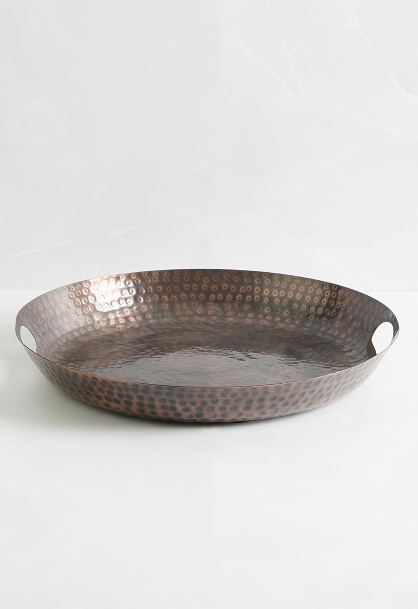 Sixth Floor - Textured Tray - Gunmetal