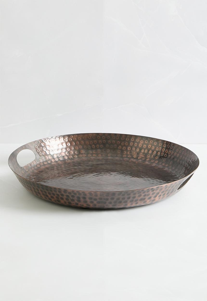 Sixth Floor - Textured Tray - Gunmetal