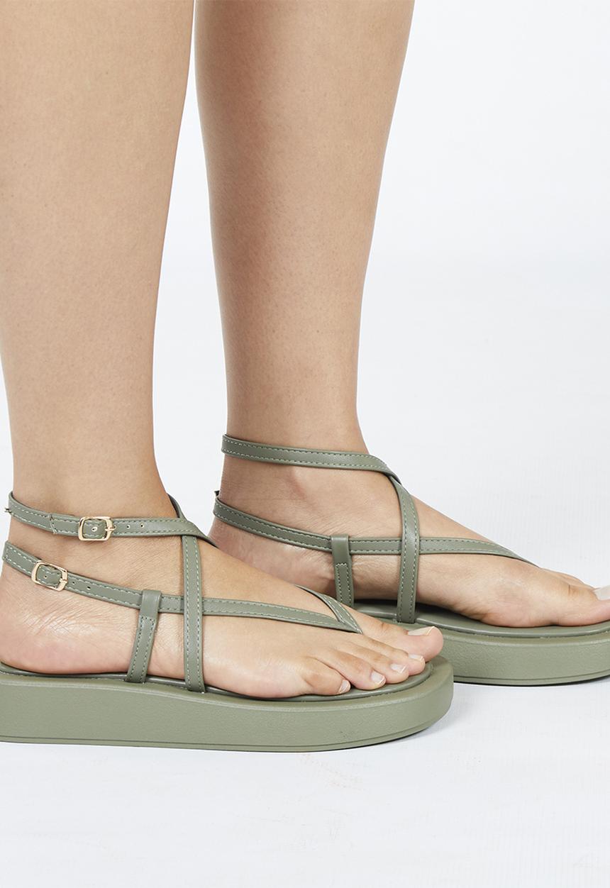 Viabeach - Coconut 14 chunky - khaki