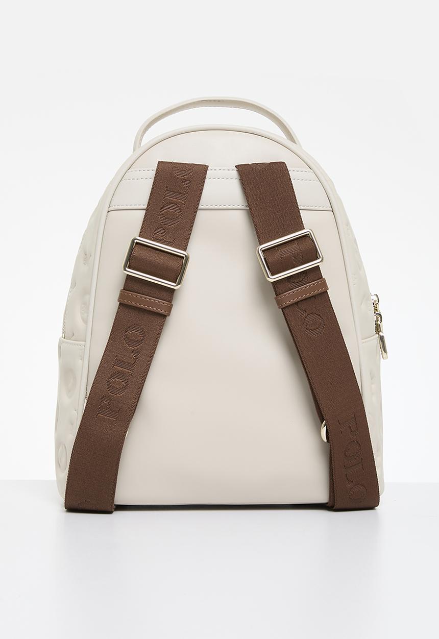 POLO - Luna backpack bag - ecru