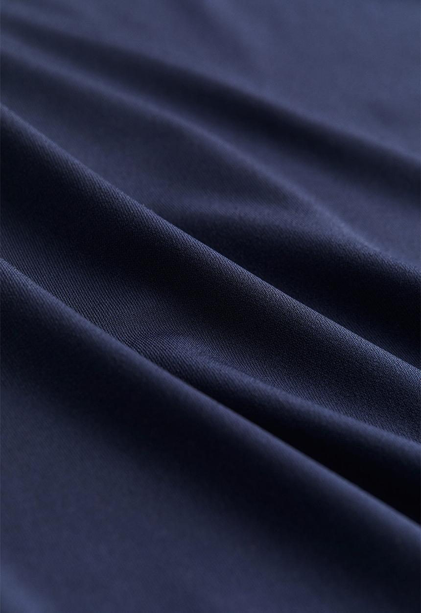H&M - Boat-neck jersey dress - dark blue