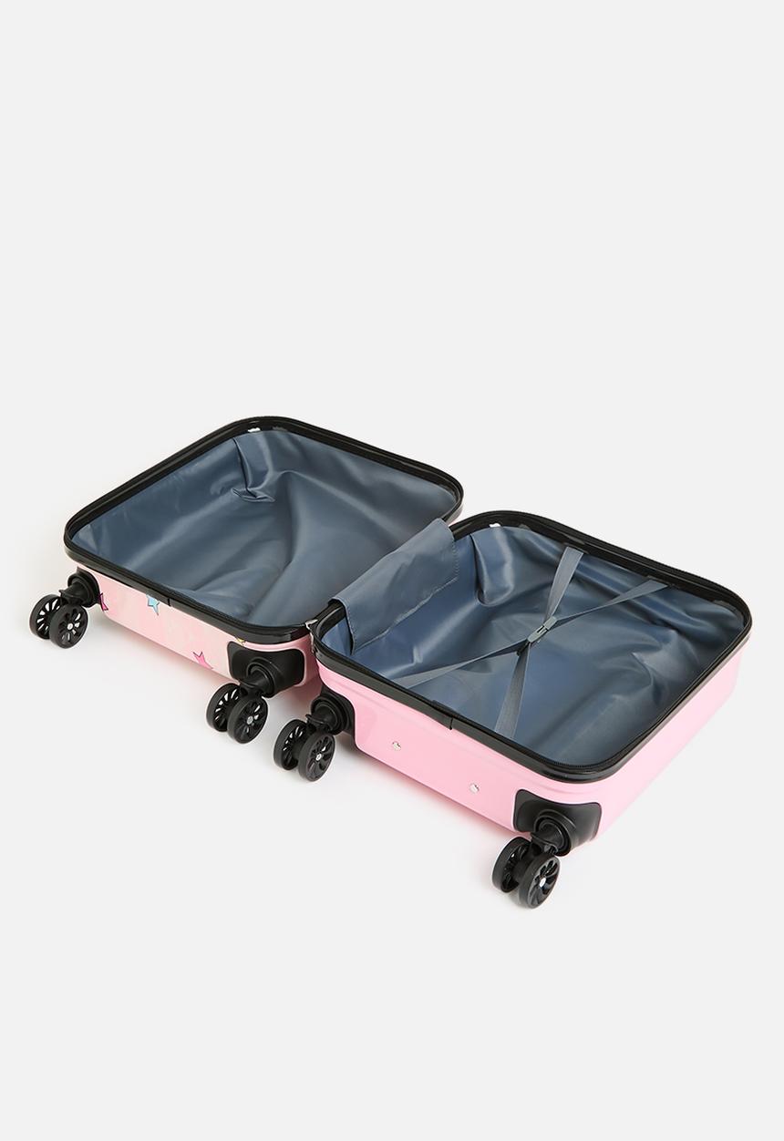 Pop Candy - Unicorn print trolley bag - pink
