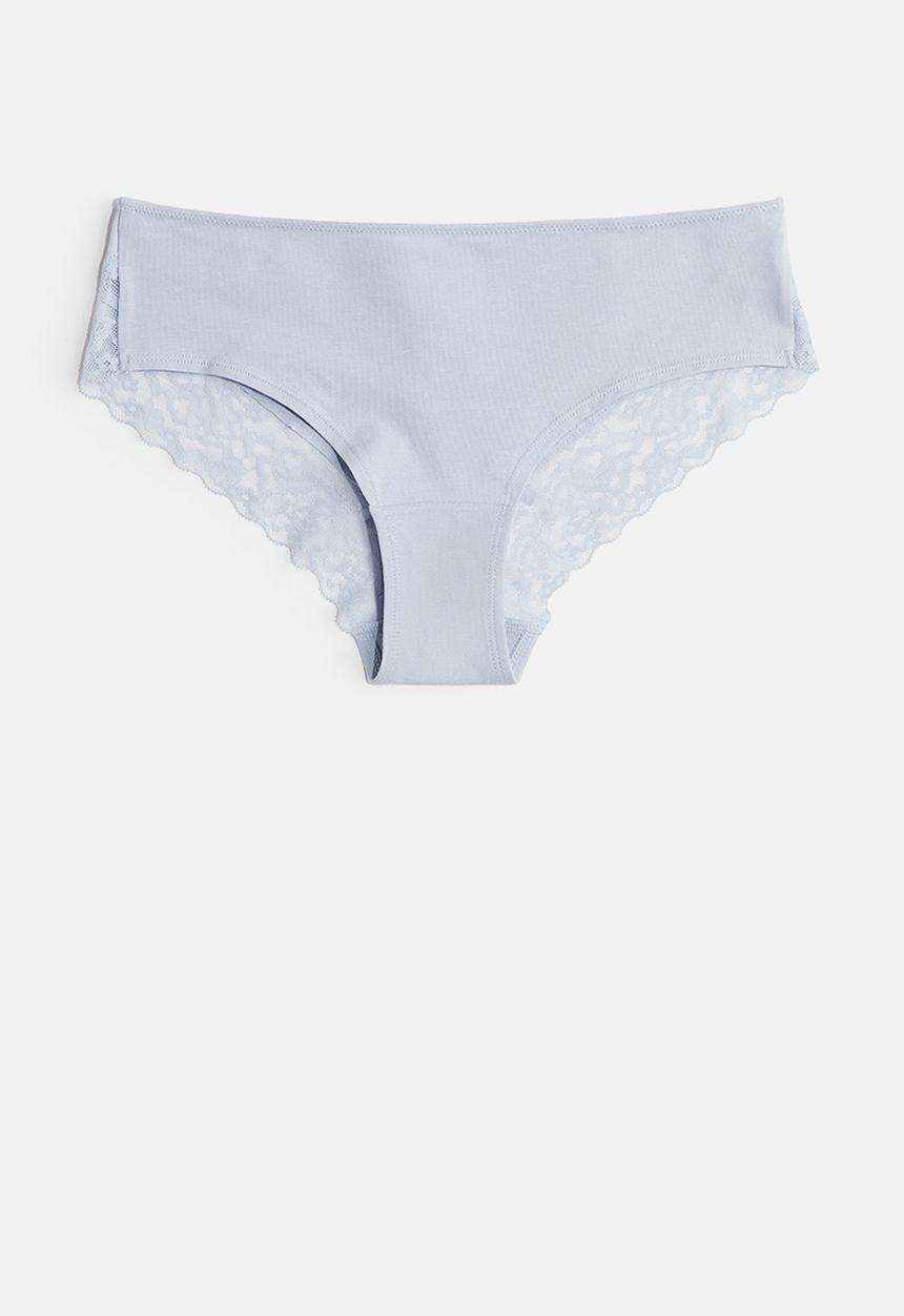 H&M - 5-Pack hipster briefs - pale beige/navy blue