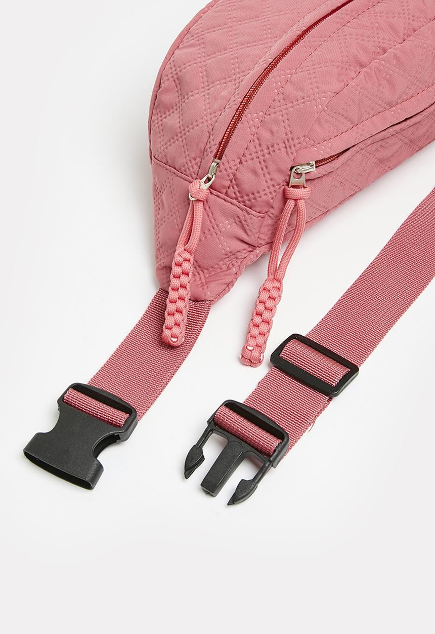 Pop Candy - Quilted moon bag - pink