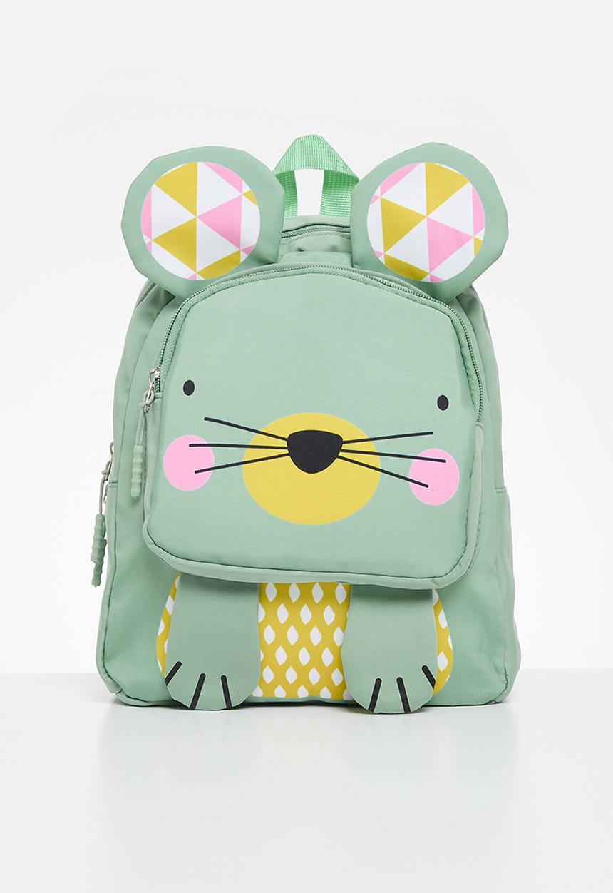 Pop Candy - Novelty back pack - light blue & yellow