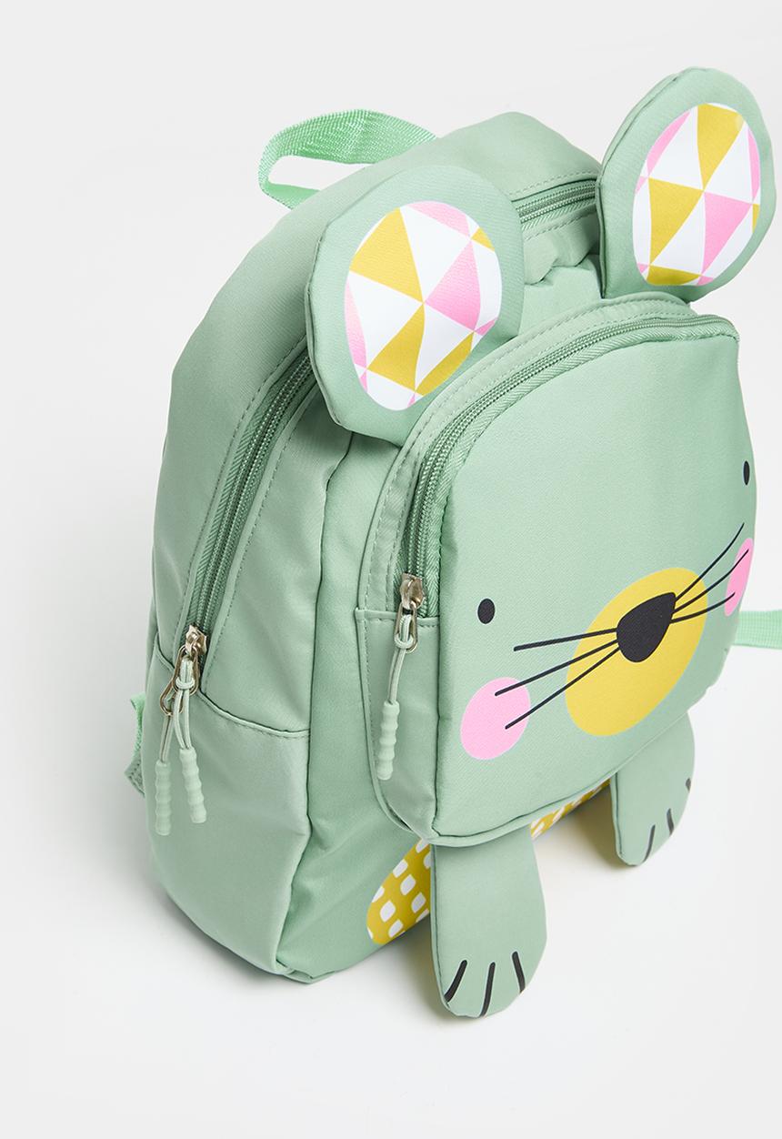 Pop Candy - Novelty back pack - light blue & yellow