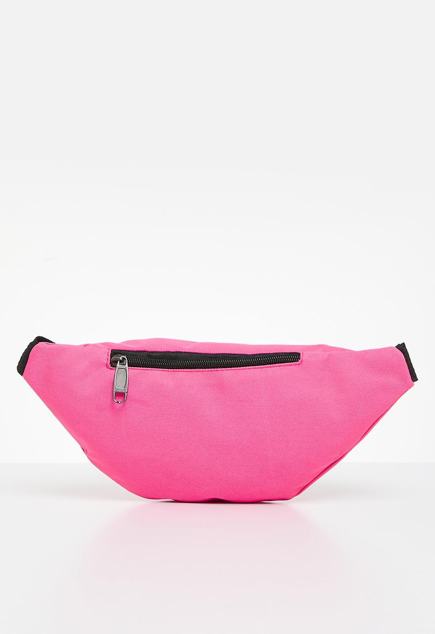 Pop Candy - Moon bag - neon pink & black