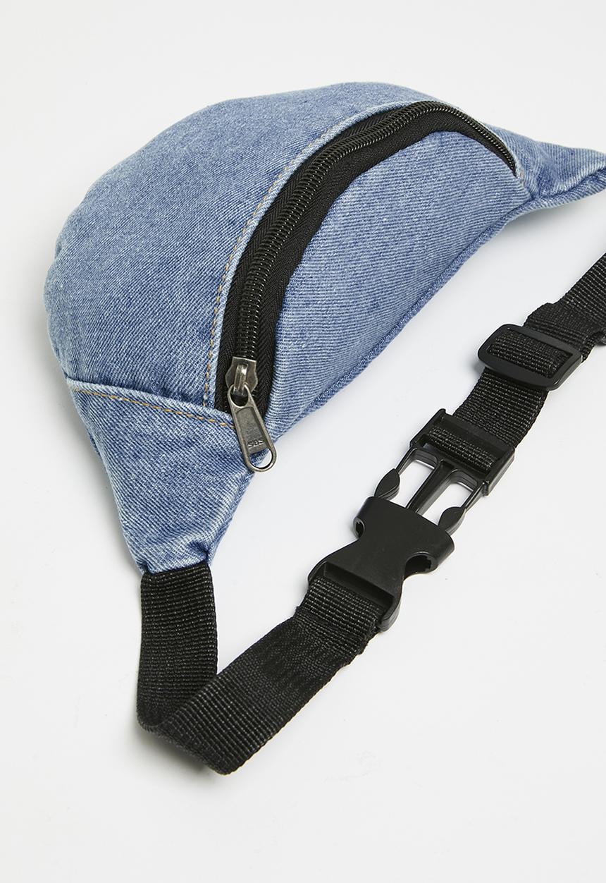 Pop Candy - Denim moonbag - stonewash