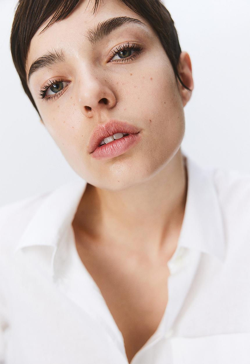H&M - Linen-blend shirt - white