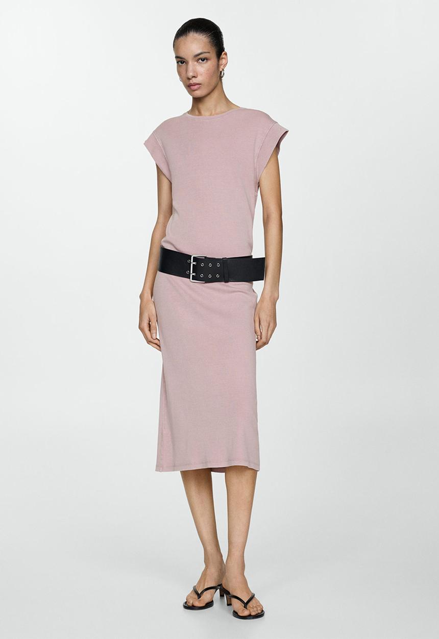 MANGO - Dress jalisco - light pastel pink