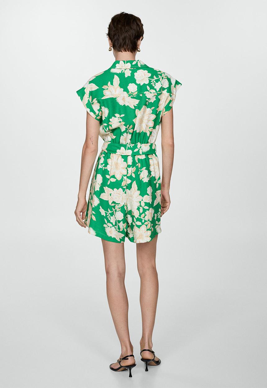 MANGO - Playsuit alazan - green