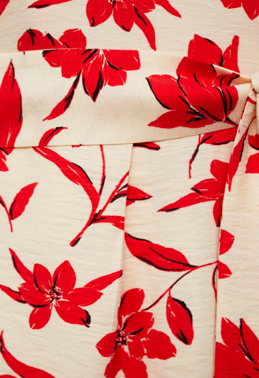MANGO - Playsuit alazan - red