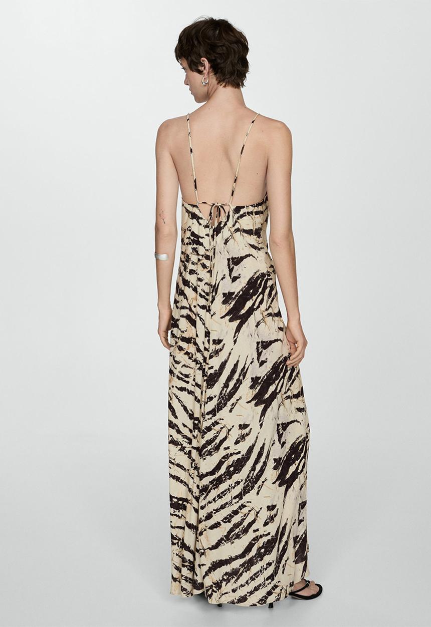 MANGO - Dress kika - light beige