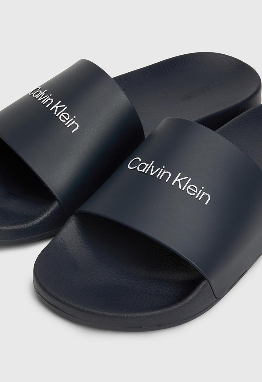 Calvin Klein - Pool slide rubber - navy