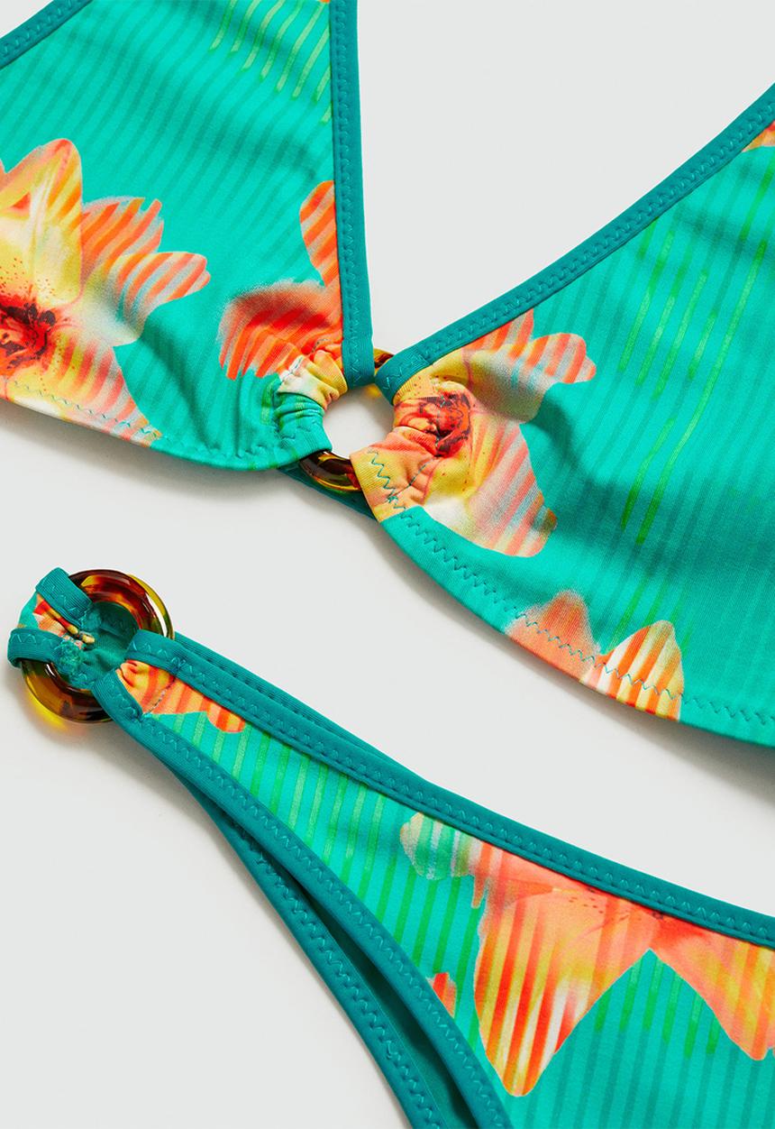 MANGO - Bikini bottom bodrum - green