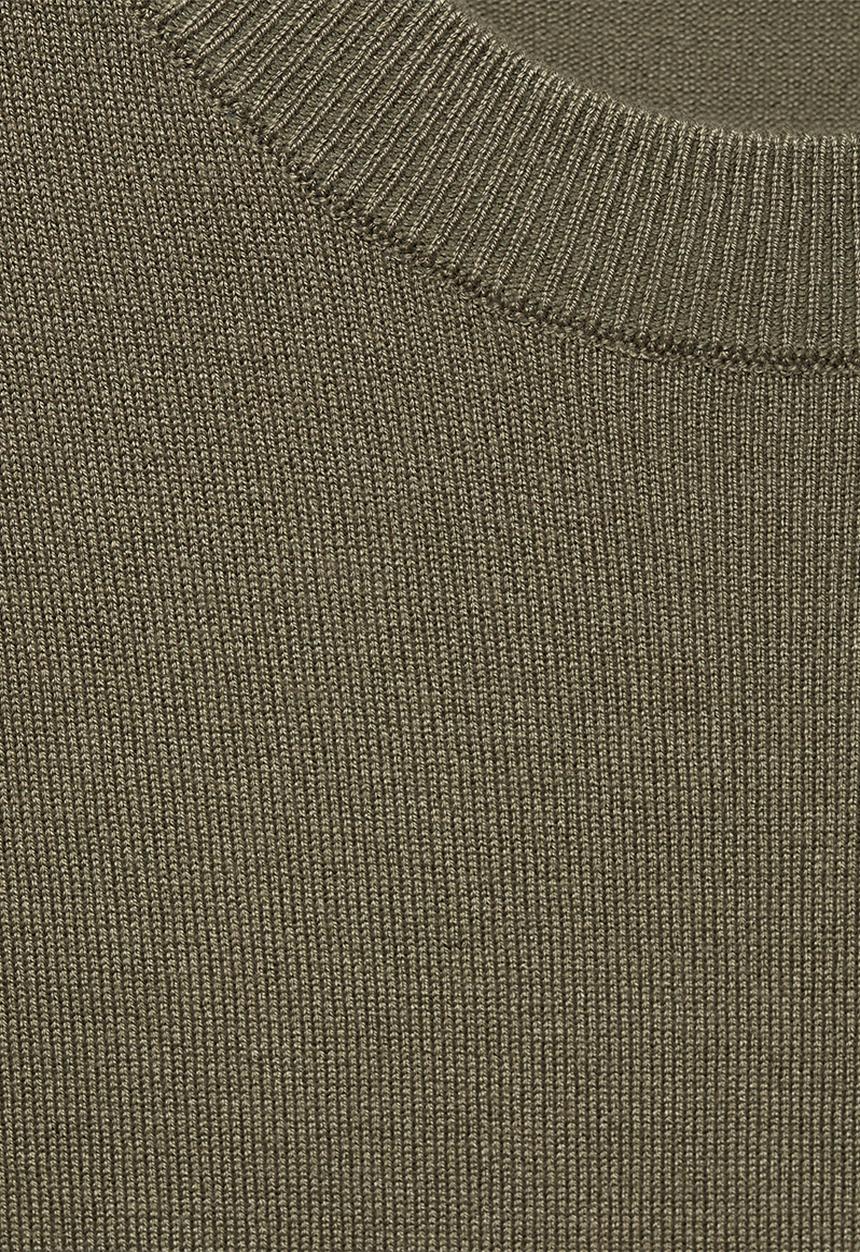 MANGO - Sweater basic - beige/khaki