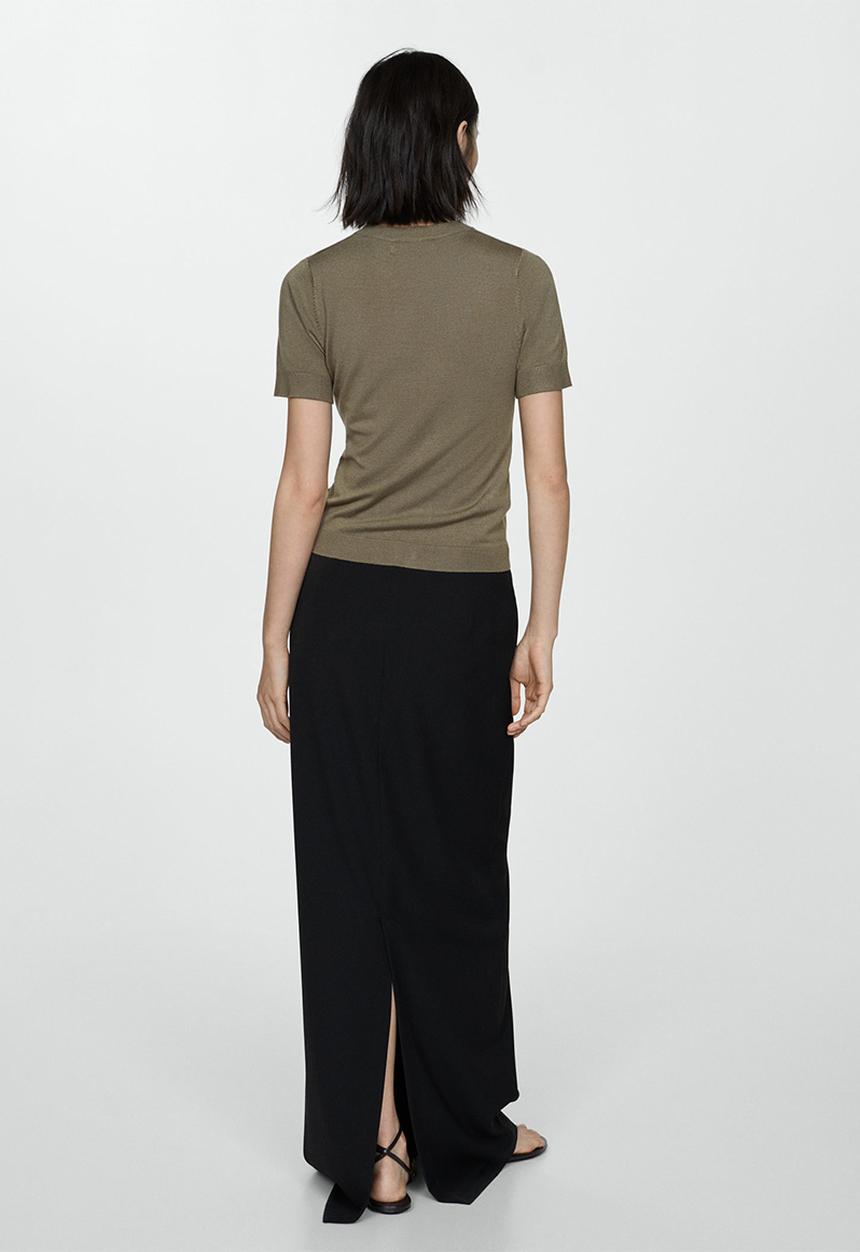 MANGO - Sweater basic - beige/khaki