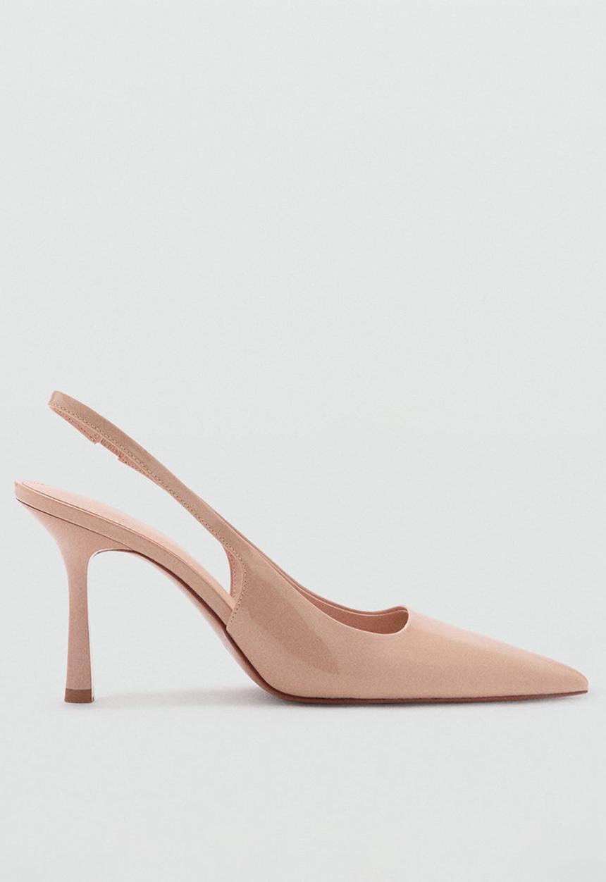 MANGO - Riti slingback heel - light pastel pink
