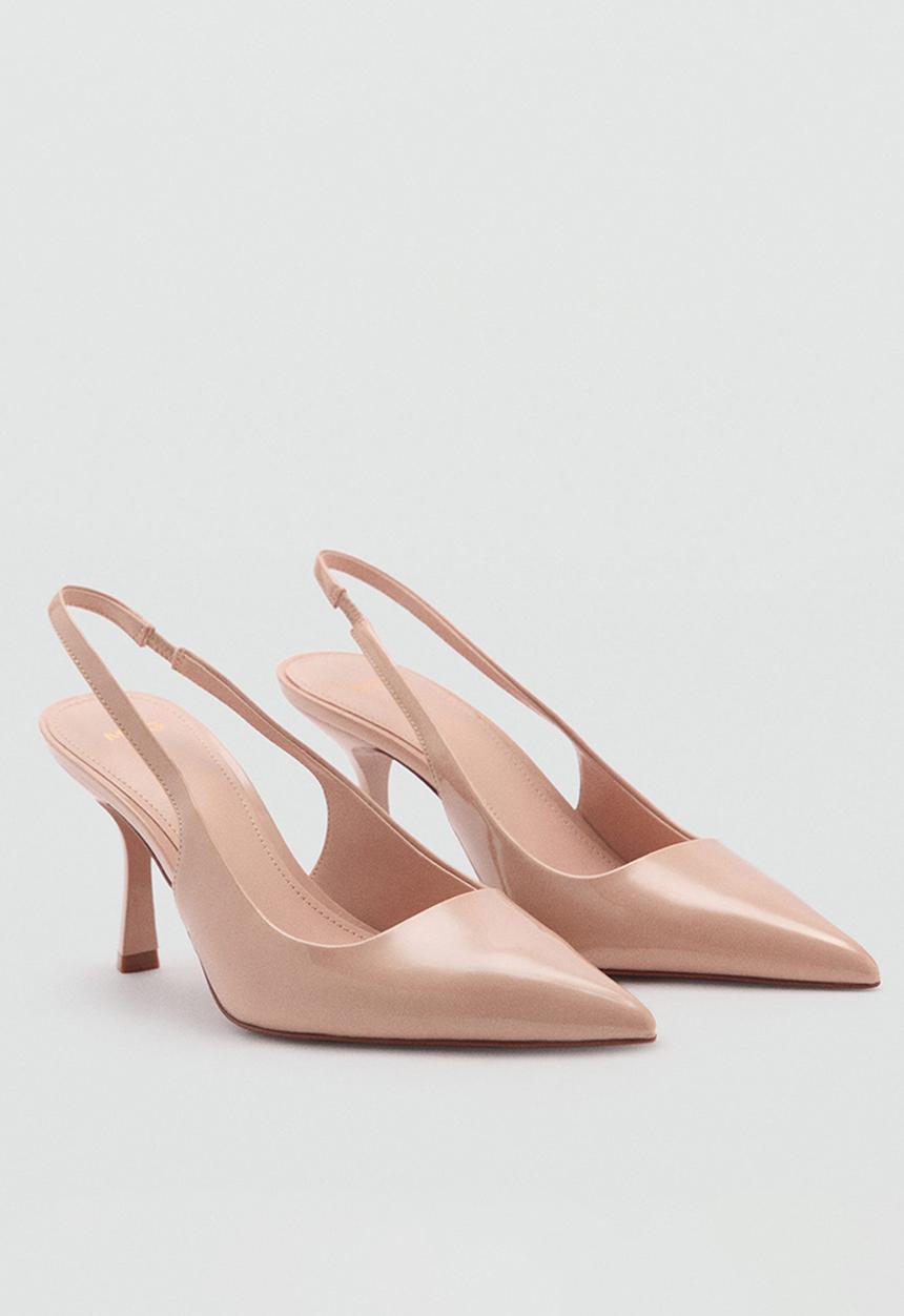 MANGO - Riti slingback heel - light pastel pink