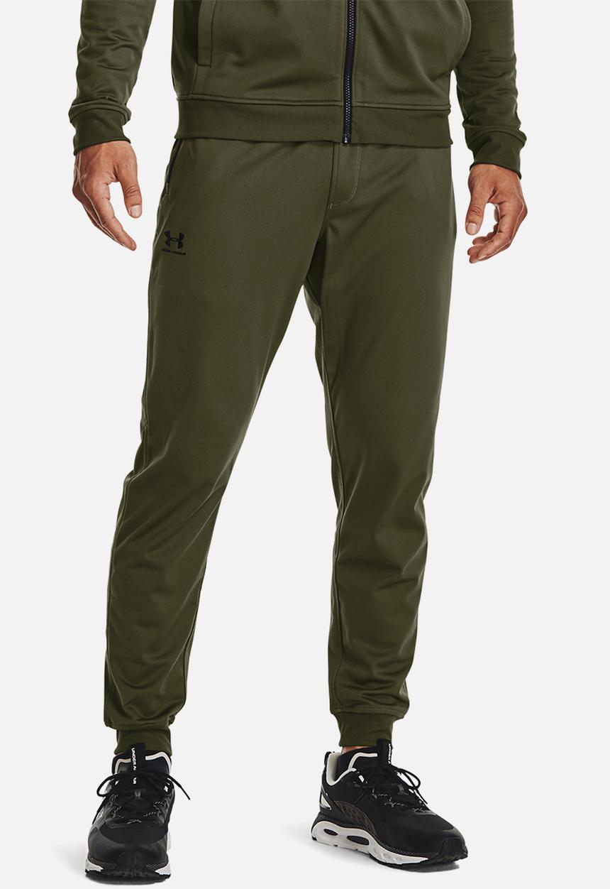 Under Armour - Sportstyle tricot jogger - marine od green & black