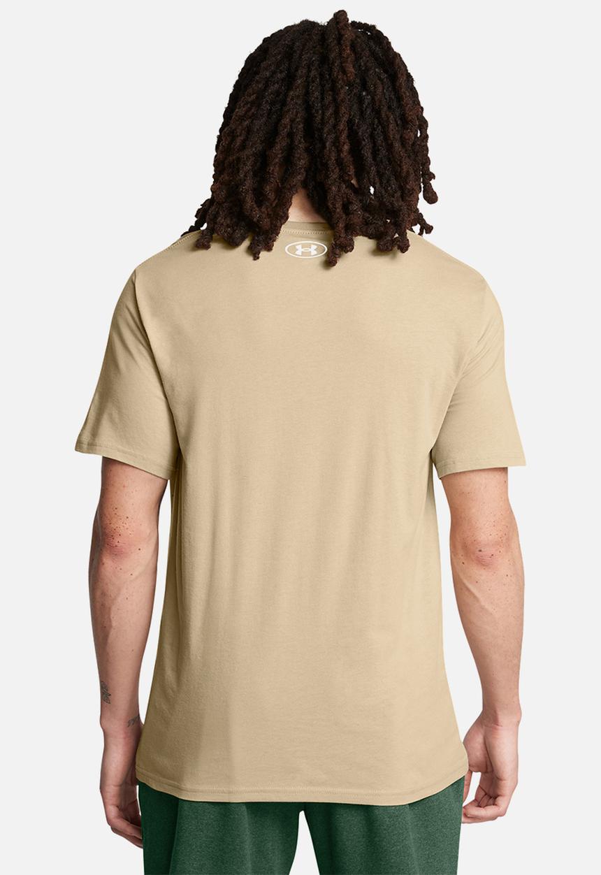 Under Armour - Ua m sportstyle lc ss - city khaki & white