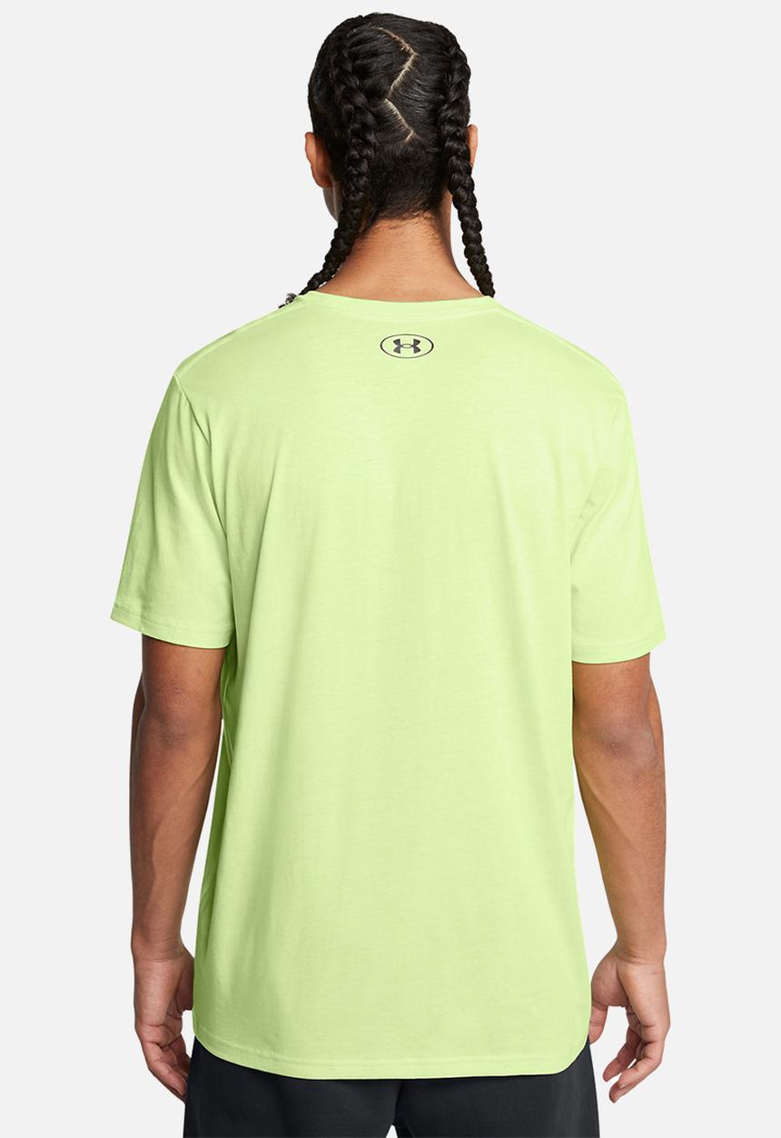 Under Armour - Ua m sportstyle lc ss - morph green & black