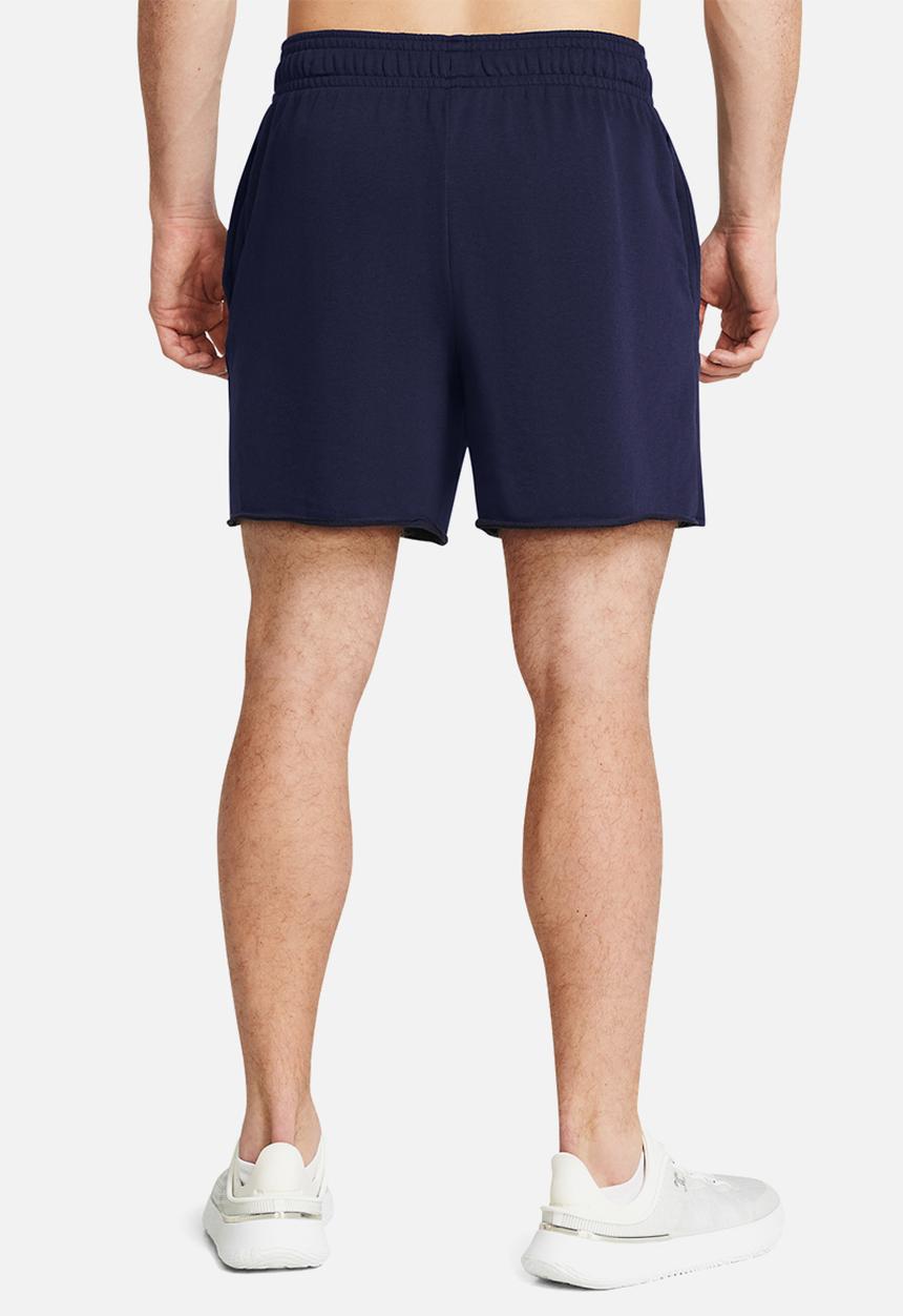 Under Armour - Ua rival terry 6in short - midnight navy & onyx white