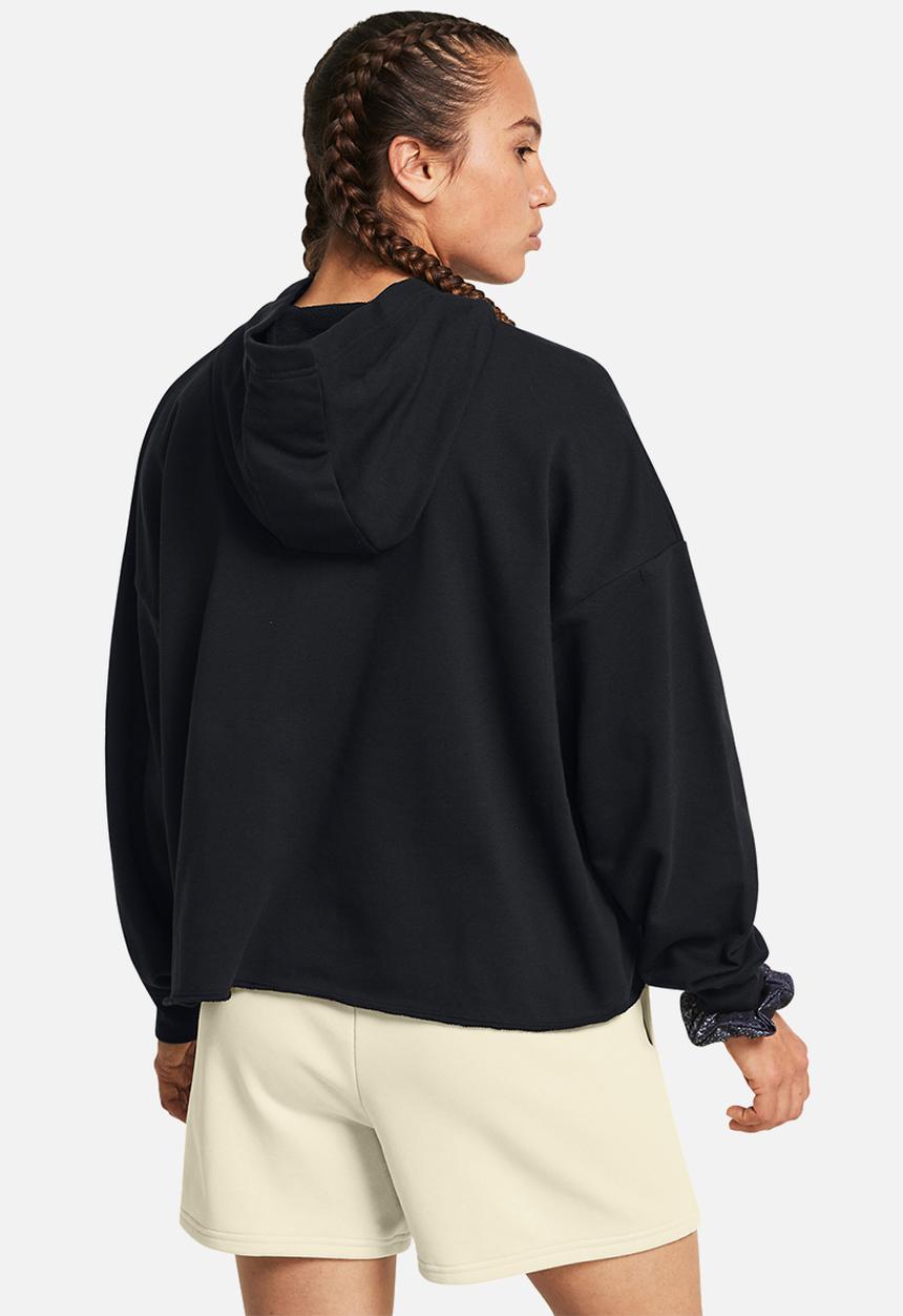 Under Armour - Ua rival terry os hoodie - black & white
