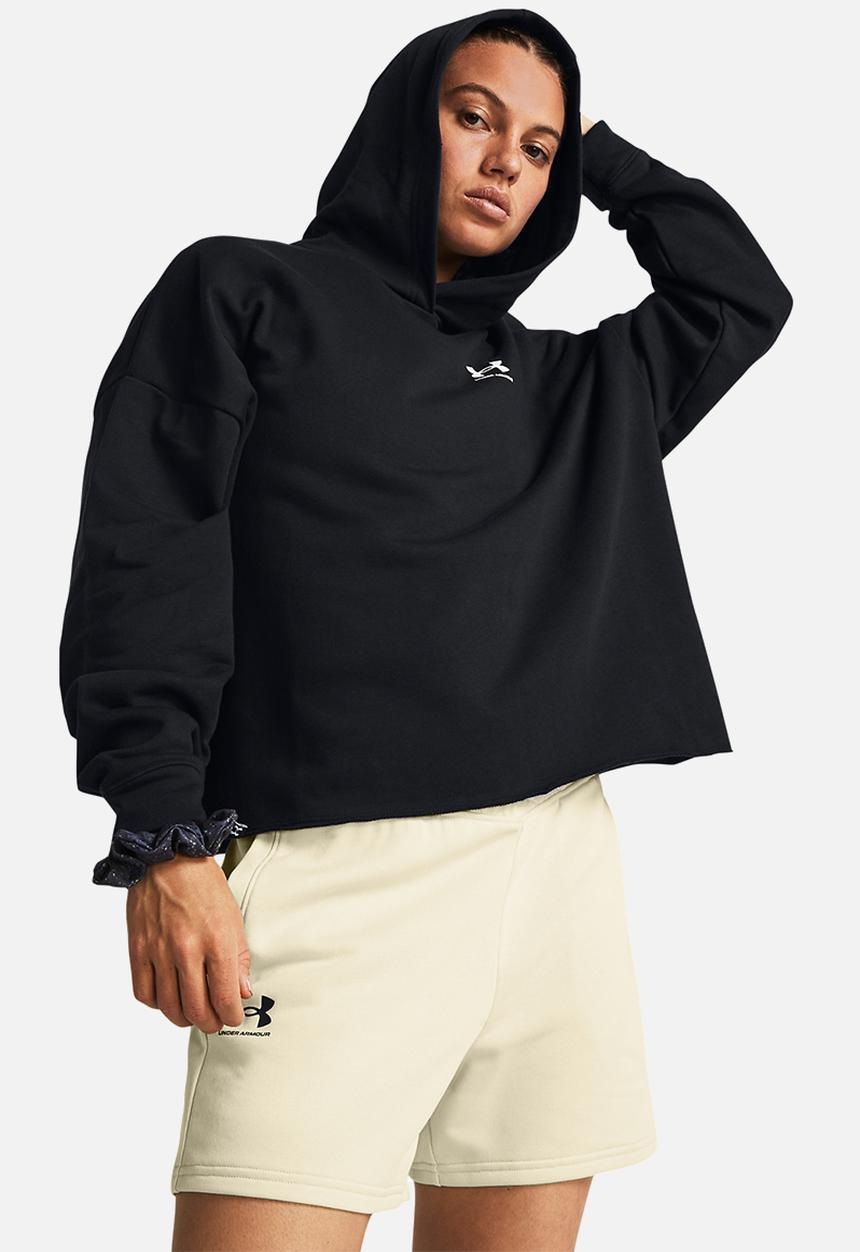 Under Armour - Ua rival terry os hoodie - black & white