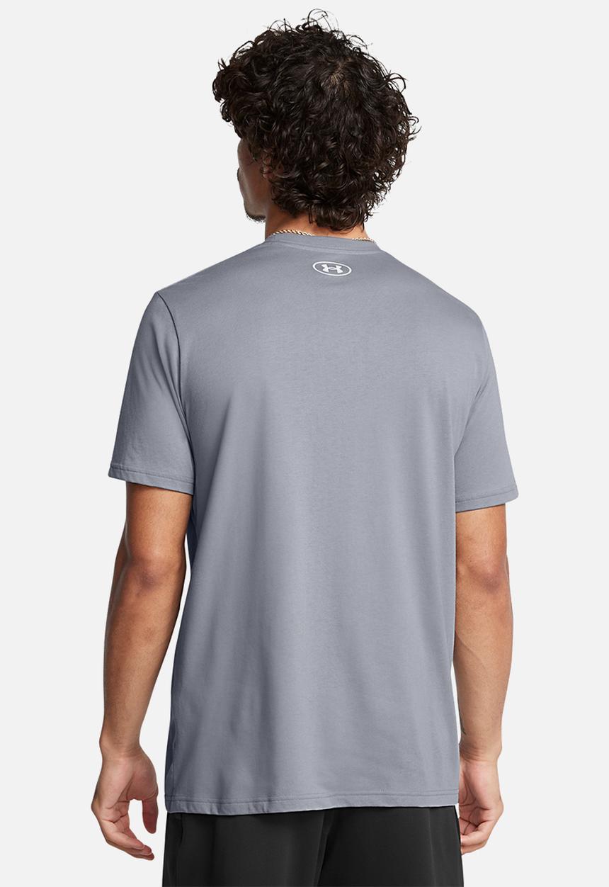 Under Armour - Ua sportstyle logo update ss - steel & white