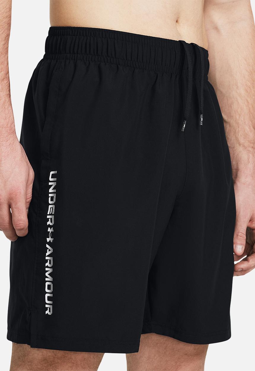 Under Armour - Ua woven wdmk shorts - black & white