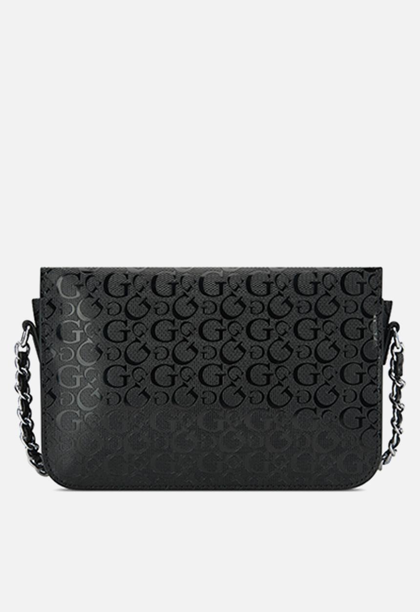 GUESS - Ballantyne mini crossbody flap- black