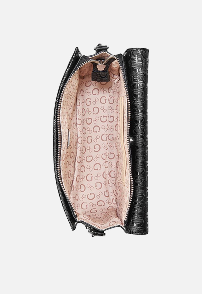 GUESS - Ballantyne mini crossbody flap- black