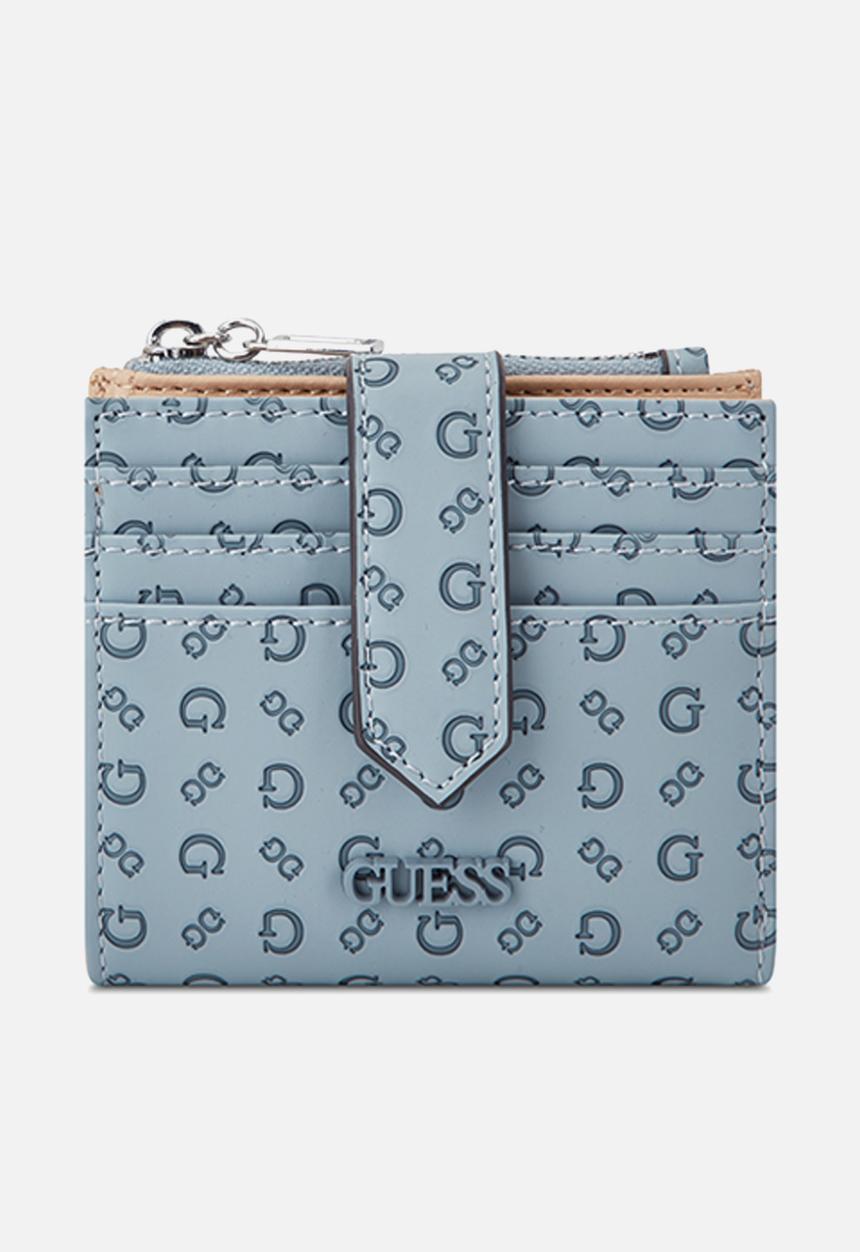 GUESS - Niko slg card case- sky