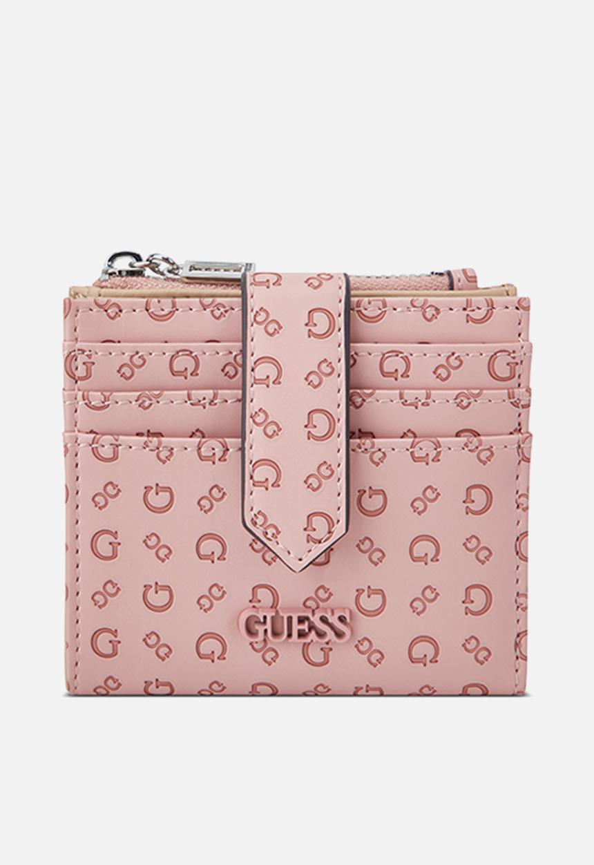 GUESS - Niko slg card case- blush