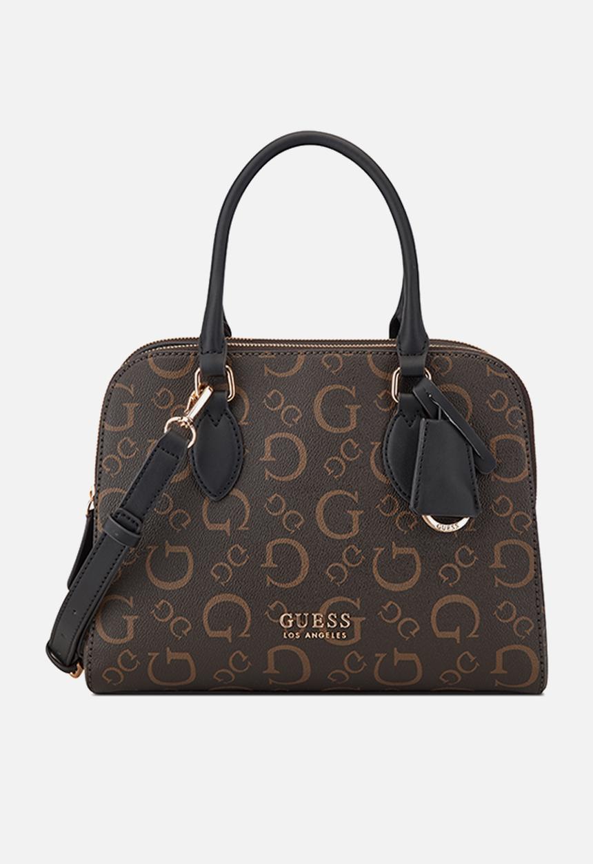GUESS - Delphina satchel - brown