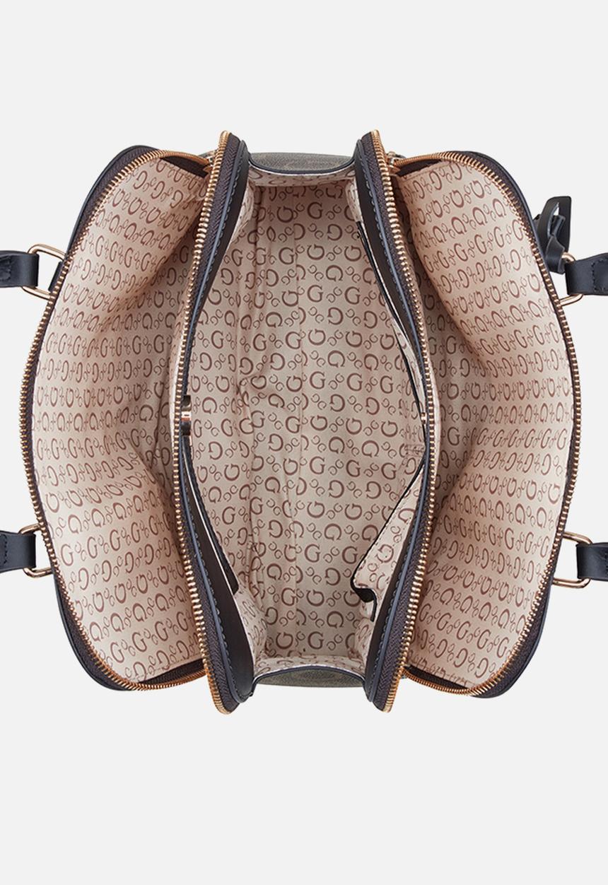GUESS - Delphina satchel - brown