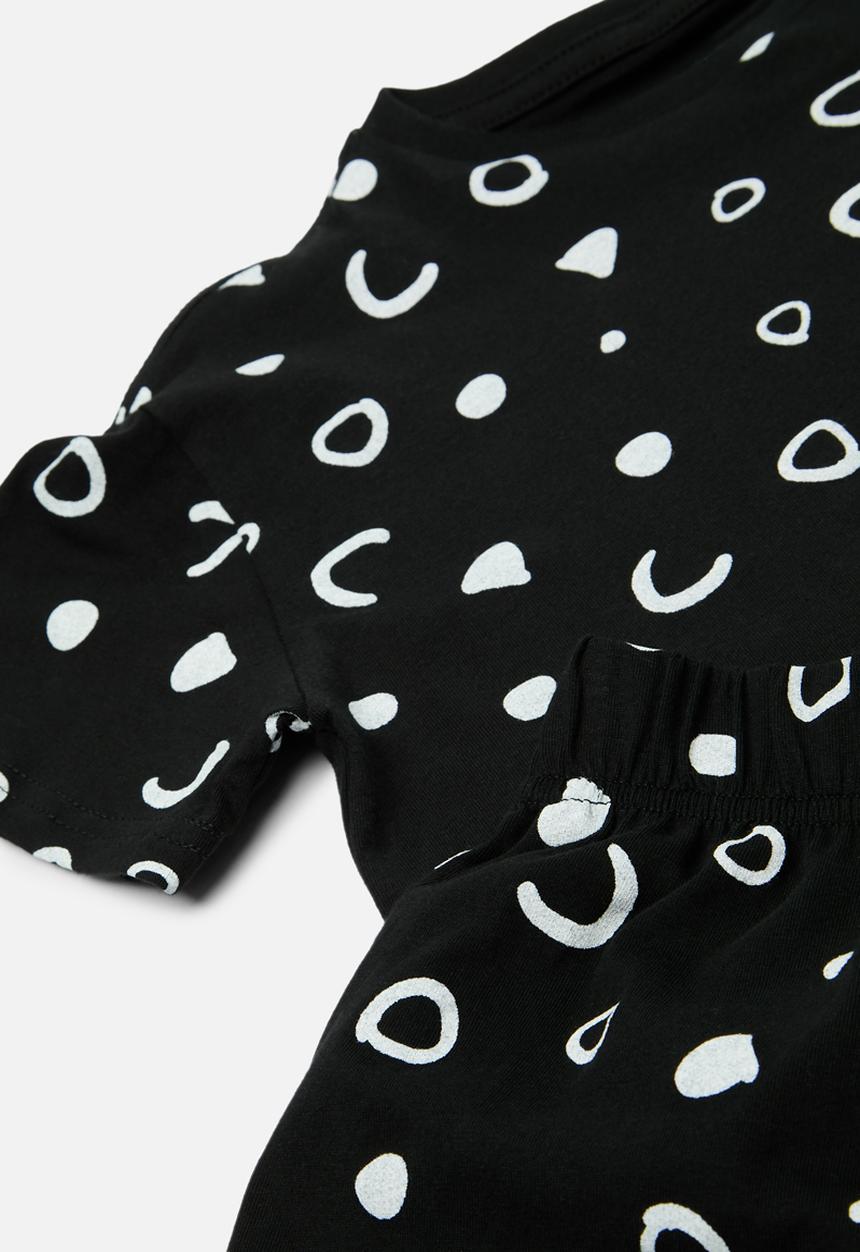 Pop Candy - Pj set - black & white