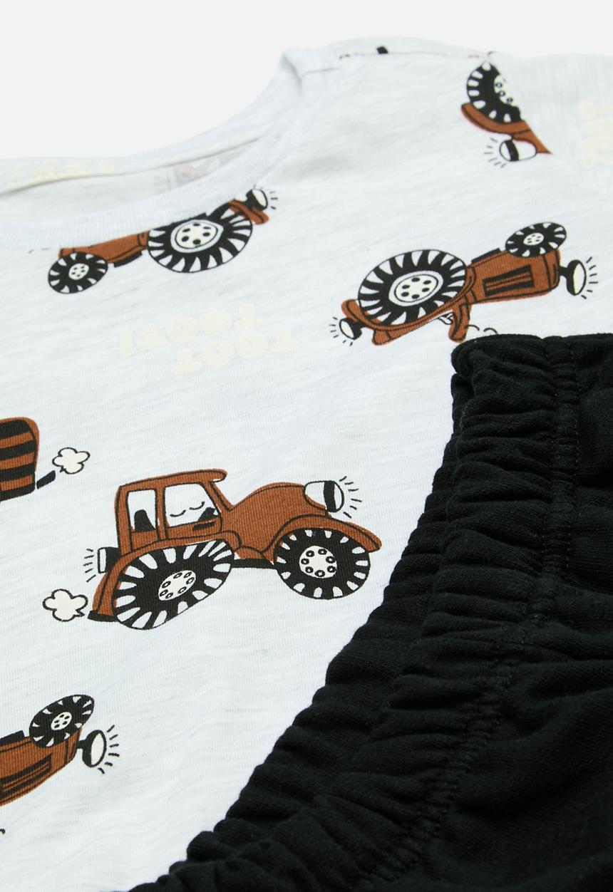 Pop Candy - Tee & short set - multi