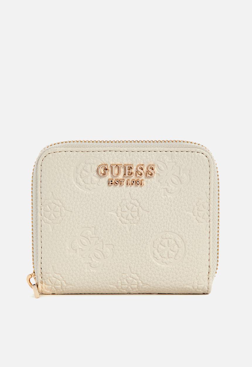 GUESS - Cresidia slg small zip around - bone