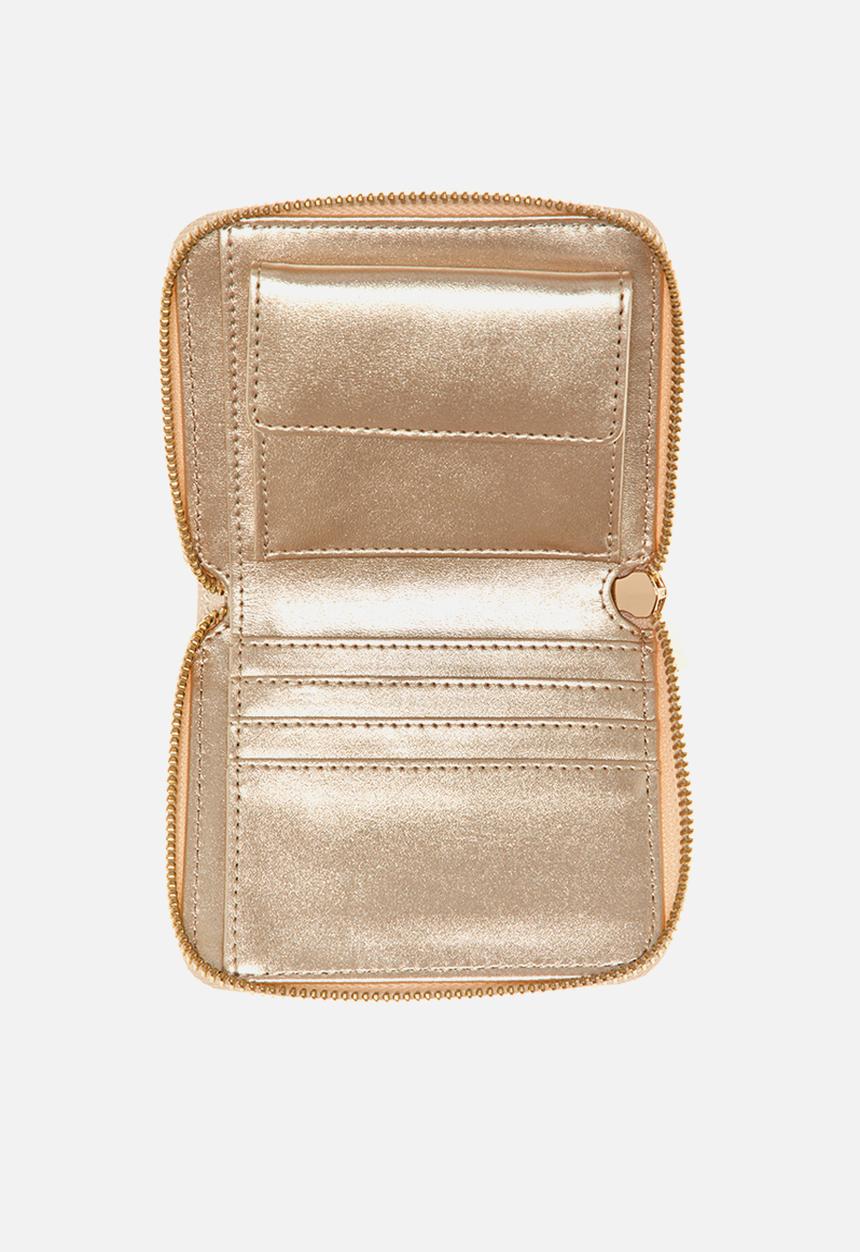 GUESS - Cresidia slg small zip around - bone