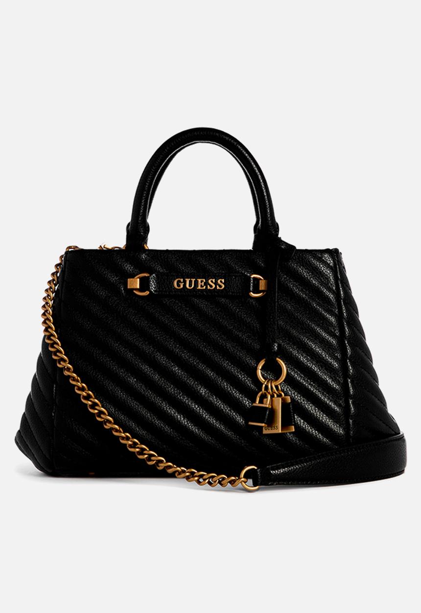 GUESS - Sela small girlfriend satchel - black