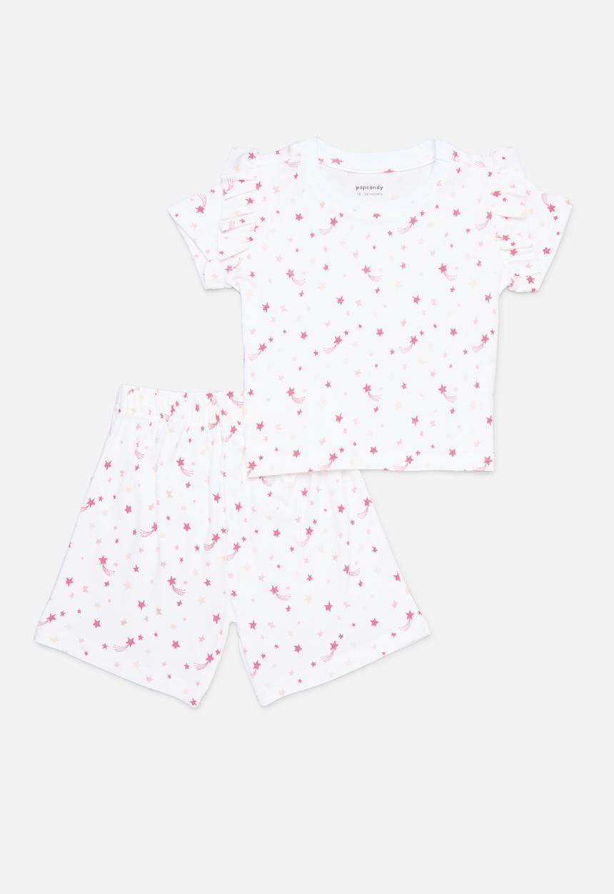 Pop Candy - Pj set-Grey & pink